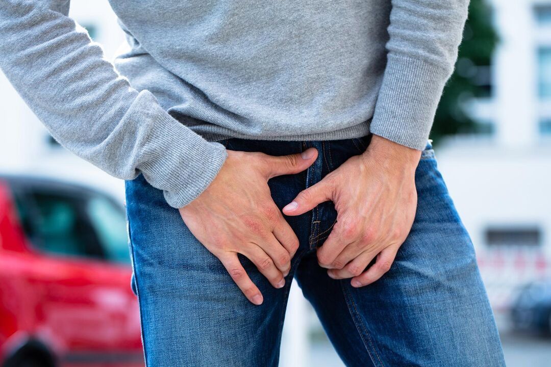 durere în zona inghinală la un bărbat cu prostatită culculoasă
